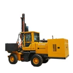 Piling only takes 30 seconds optional air compressor + drilling rig  highway road pile driver model 956B