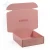 Import Pink Logo Print custom Corrugated Cosmetic Shipping Mailer Box Monthly Beauty and Makeup Subscription Box Packaging from China