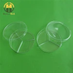 Plastic disposable sterile petri dish in 90mm size