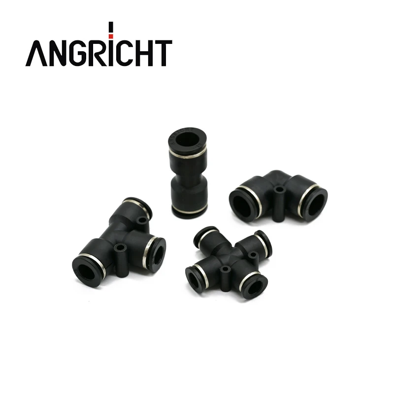 Plastic Quick Push-in Pneumatic Connector,Air tube Pneumatic Fitting