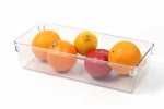 Plastic vegetable drinks pantry freezer refrigerator storage organizer bin