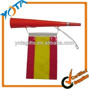 Plastic vuvuzela horn for fans