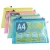 Import Plastic Zipper Pen File Document Mesh Folders Pockets Stationary Bags for School Office from China