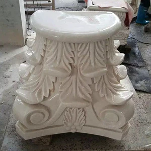 polish stone pillar and round column design