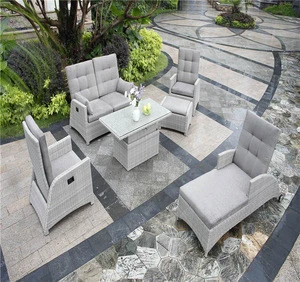 Poly Rattan Sofa sets Garden Outdoor Furniture - Patio Garden Outdoor Sofa Set Furniture