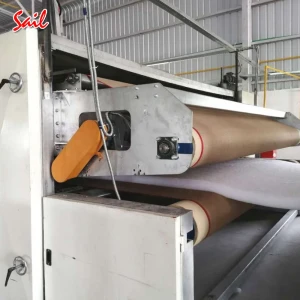Polyester textile padding and bedding polyfil production line by thermal bonding nonwoven machine