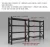 Import PomeloHome antirust surface wholesale custom size metal storage rack shelves from China