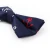 Import popular classic custom blue white anchor pattern cotton print bow ties from China