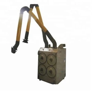 Portable dust collector for welding smoke