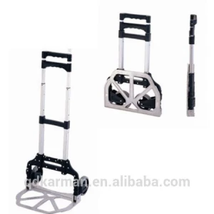Portable foldable luggage hand trolley /Aluminum folding luggage hand trolley /Lightweight Foldable hand cart