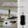Portable Ip65 Ac 220v Type2 Ev Smart  Pile 7kw 11kw 22kw Single Double Gun Mounted Eu Electric Vehicle Mounted Car Home Office