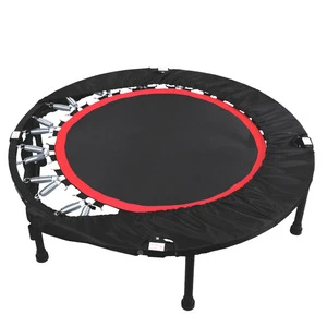 Portable Kids Jumping Inflatable Indoor Fitness Selling Safety Round Jumpingbed Mini Trampoline
