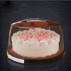 Portable Large Cake Holder,Translucent Dome Pie Carrier