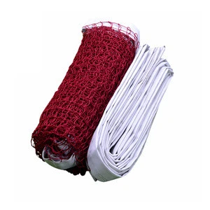 Portable lightweight customized color street badminton net