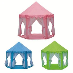 Portable Little Girl Princess Indoor outdoor Castle Tents Toy Tent