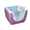 Portable small acrylic whirlpool kids baby glass bathtub