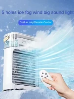 Portable USB Charging Mini Evaporator Fan Home and Car Air Cooler with Water Humidifier Mini Spray Fan