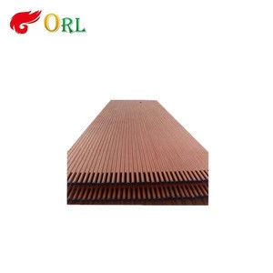 power plant CFB boiler orange coal fired steam boiler waterwall panel ISO9001 certification manufacturer