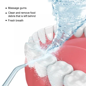 Powered Teeth Cleaning Oral Hygiene Healthy Product Adjustable Pressure Irrigator Home Use Water Flosser