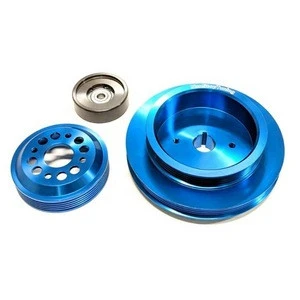 Precisely CNC machined from 6061-T6 aircraft quality aluminum tensioner pulley