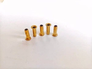 Precision Nonstandard Custom DIN Tubular Brass Hollow Rivets