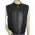 Import premium black  Cowhide leather Special Cowhide Leather  Perforated Leather Panels Waist Adjustment Belts vest from Pakistan