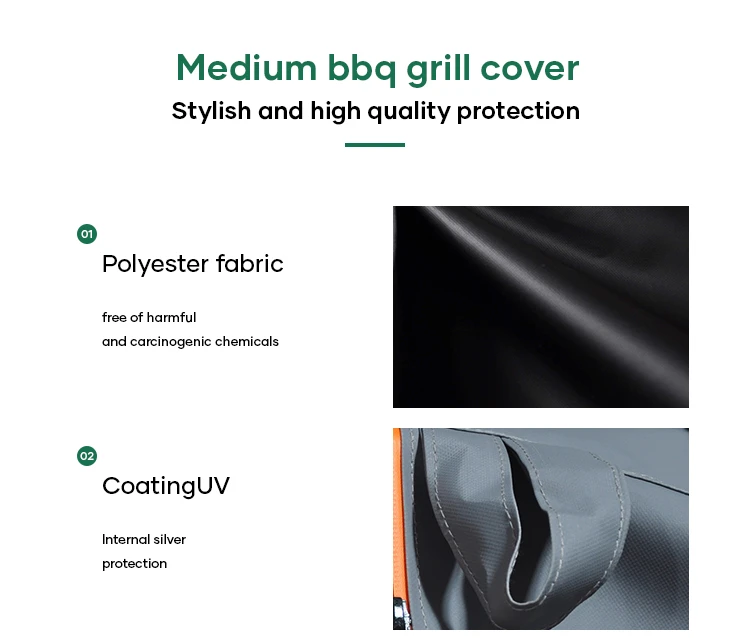 Premium Decorative Barbeque Taupe Custom Made Designer Bbq Island Grill Top Covers