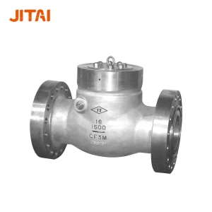 Pressure Seal Cl1500 Flange Connection CF3m Ss Check Valve