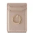 Import Pretty Rose Gold Card Holder for Back of Phone RFID Blocking Cell Phone Credit Wallet with Ring Pocket Stick on iPhone from China