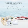 Private Label factory supply glycerol Skin care  Moisturizing Whitening Avocado hand cream