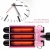 Import Professional Hairdressing Ceramic Three Barrel Curlers Hair Stylist Styling Tools Curlers Electric Curling Irons from China