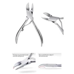 Professional  Nail Clippers Tools   Manicure clamp  Stainless Steel Nail Cutter  for Thick Nails