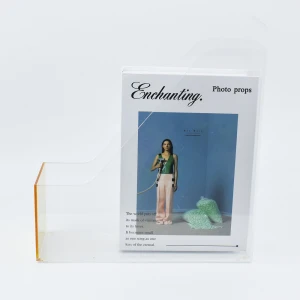 Professional Production High Quality Acrylic Magazine Brochure File Holder