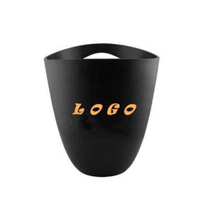 PROMO Custom Logo Plastic Single Handle Ice Bucket Wine Bucket