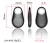 Import Promotion gift smart wireless key anti lost finder tear drop smart key finder anti lost alarm device from China