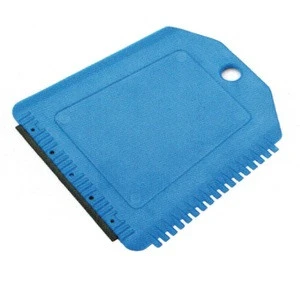 Promotion Plastic Card Snow Ice Scraper with Handle