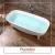 Import Puraston 800mm wide cUPC plastic artificial stone spa tubs with legs drain from China
