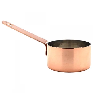 Pure Copper Material cookware type round mini copper saucepan
