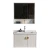 Import PVC material bathroom cabinet home bathroom vanity from China