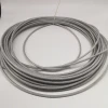 (PVC)2mm,7X7 304 stainless steel wire rope with PVC coating softer fishing coated cable clothesline traction rope