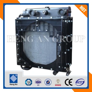 Qualified heat exchanger genset radiator for diesel engine generator set 6CTA8.3-G2 120KW 150KVA