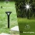 Import Quality Assurance ABS Outdoor Waterproof Decorative Bollard Path Lamp Lawn Solar Garden Lights 0.5W from China