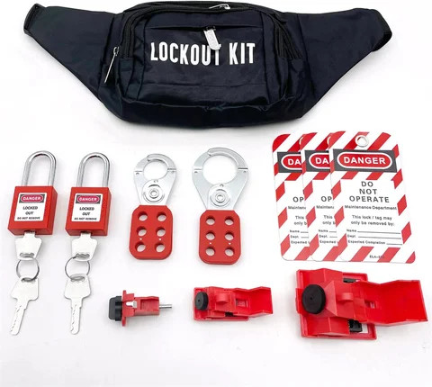 QVAND  Lock out Tag out Kit Loto Industrial Safety Locks