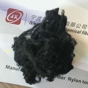 Rayon Viscose fiber 1.5D*38mm 2D*51mm raw white dope dyed black cotton spinning