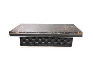 Rectangle Marble Table with Metal Frame