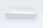rectangular artificial stone sanitary ware basin in bathroom
