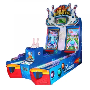 redemption games machine coin operated cricket bowling game machine
