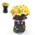 Import Resin Crafts Fairy Garden Sunflower Fairy House With Solar from China