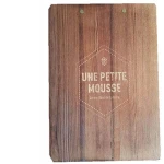 Restaurant Cafe Wood Menu Board Bamboo Clipboard