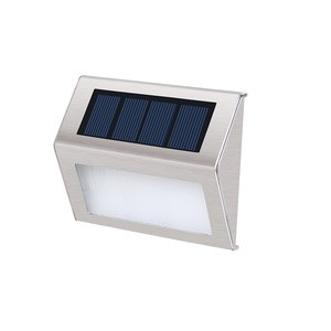 Retail price modern decorative stainless steel  solar outdoor Led step light